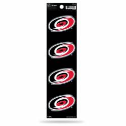 Carolina Hurricanes - Set Of 4 Quad Sticker Sheet