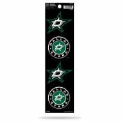Dallas Stars - Set Of 4 Quad Sticker Sheet