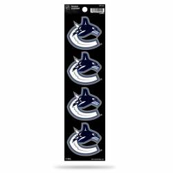 Vancouver Canucks - Set Of 4 Quad Sticker Sheet