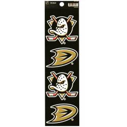 Anaheim Ducks 2024 Logo - Set Of 4 Quad Sticker Sheet