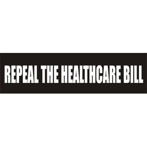 Repeal The Healthcare Bill - Bumper Sticker