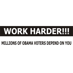 Millions Of Obama Voters - Sticker