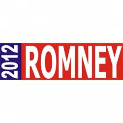 Romney 2012 - Bumper Sticker