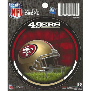 SF 49ers Vinyl Sticker