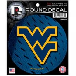 West Virginia University Mountaineers  - Round Sticker