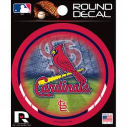 St. Louis Cardinals Face Face Decals, 10ct