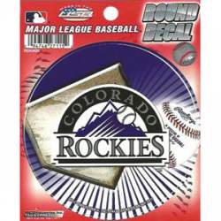 Colorado Rockies - Round Sticker