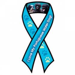 I Love My Portuguese Water Dog - Ribbon Magnet