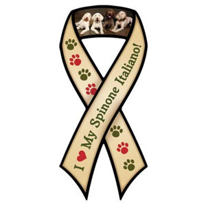 I Love My Spinone Italiano - Ribbon Magnet