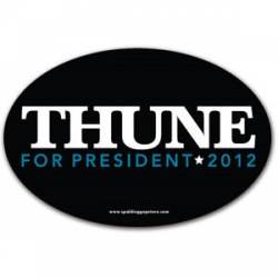 John Thune - Oval Sticker
