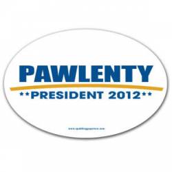 Tim Pawlenty - Oval Sticker