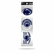 Penn State University Nittany Lions Logo - Sheet Of 3 Triple Spirit Stickers