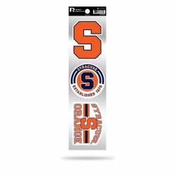 Syracuse University Orange Logo - Sheet Of 3 Triple Spirit Stickers