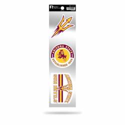 Arizona State University Sun Devils Logo - Sheet Of 3 Triple Spirit Stickers