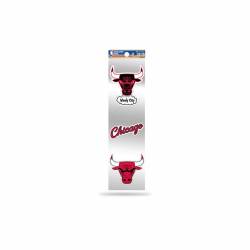 Chicago Bulls Retro Vintage Logo - Sheet Of 3 Triple Spirit Stickers