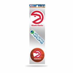 Atlanta Hawks Retro Vintage Logo - Sheet Of 3 Triple Spirit Stickers