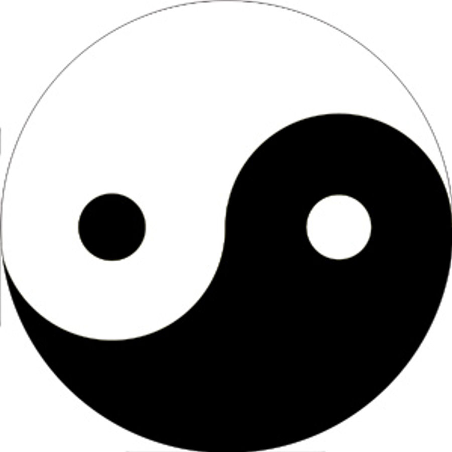 Ying Yangs Yin And Yang - Vinyl Sticker