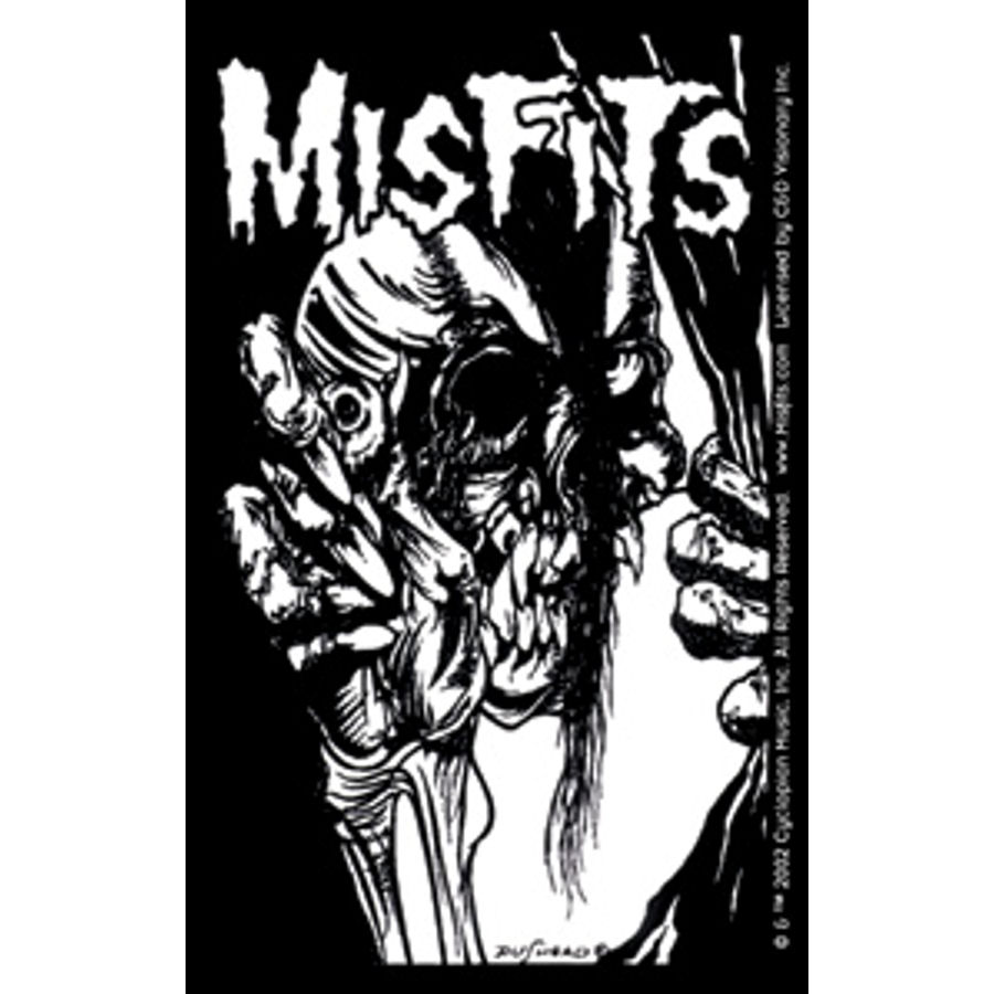 The Misfits Skull And Eyeball - Vinyl Sticker