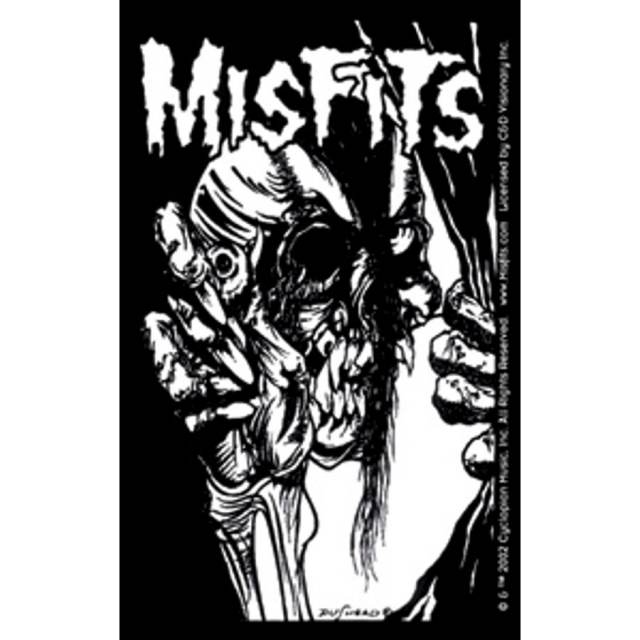 The Misfits Skull And Eyeball - Vinyl Sticker
