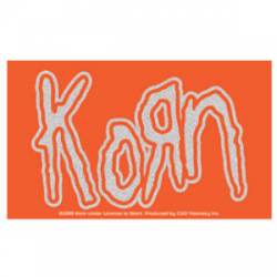 Korn Logo Glitter - Vinyl Sticker