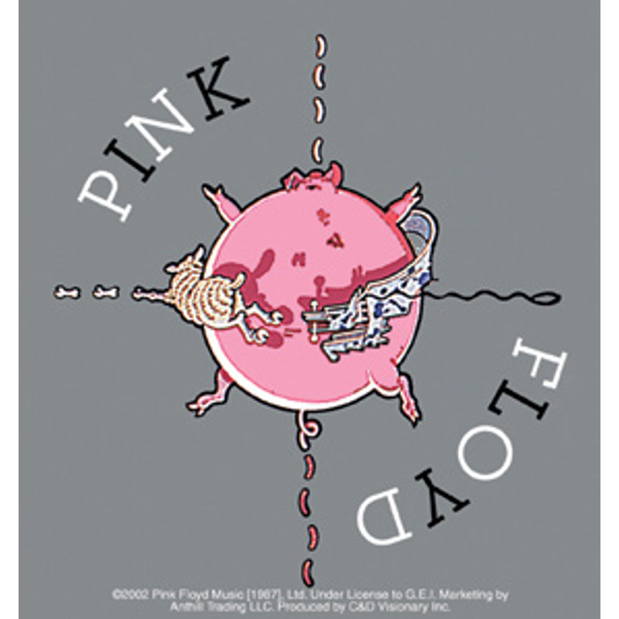 Pink Floyd Pig - Vinyl Sticker