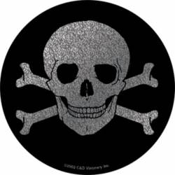 Skulls Skull Crossbones - Vinyl Sticker