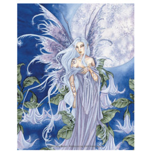 Amy Brown Night Blossom - Vinyl Sticker