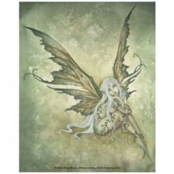 Amy Brown Green Sprite - Vinyl Sticker