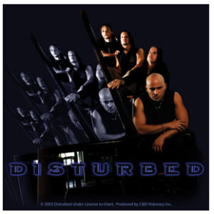 Disturbed Stair People - Vinyl Sticker