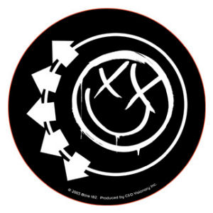 Blink 182 Smiley Face - Vinyl Sticker
