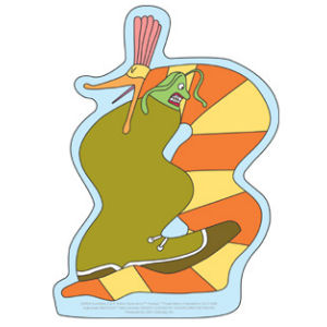 The Beatles Yellow Submarine Kinky Boots - Sticker
