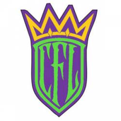 West Coast Choppers CFL Crown - Vinyl Sticker