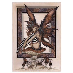 Amy Brown Naughty - Vinyl Sticker