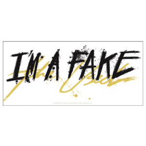The Used I'm A Fake - Vinyl Sticker