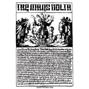 Mars Volta Combustion - Dark Vinyl Sticker