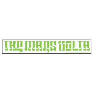 Mars Volta Green Logo - Vinyl Sticker