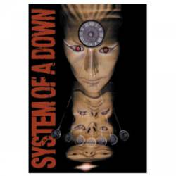System Of A Down Faces - Vinyl Sticker