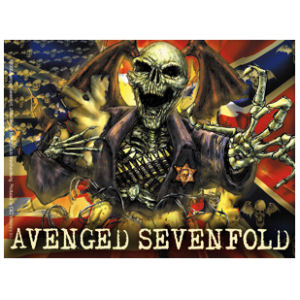 Stickers AVENGED SEVENFOLD – skull