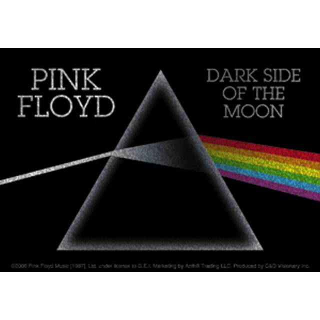 Pink Floyd T.D.S.O.M. - Glitter Vinyl Sticker