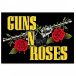Guns N Roses Pistols Roses - Vinyl Sticker