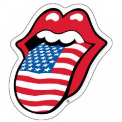 The Rolling Stones USA Tongue - Sticker