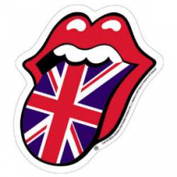 The Rolling Stones England Flag - Vinyl Sticker