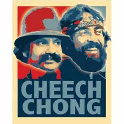 Cheech And Chong Retro - Vinyl Sticker