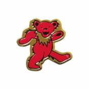 The Grateful Dead Red Rancing Bear - Foil Metal Sticker