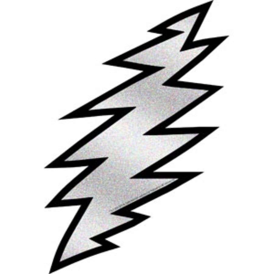 The Grateful Dead Lightning Bolt Vinyl Sticker at Sticker Shoppe
