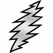 The Grateful Dead Lightning Bolt - Vinyl Sticker