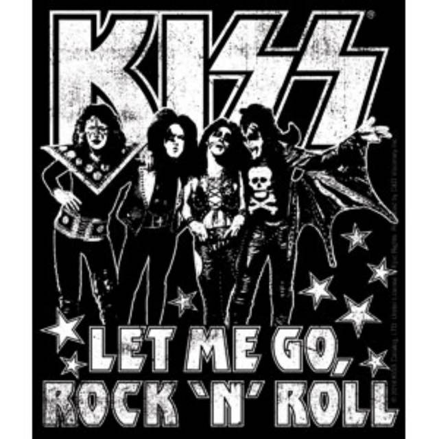 Kiss Let Me Go - Vinyl Sticker