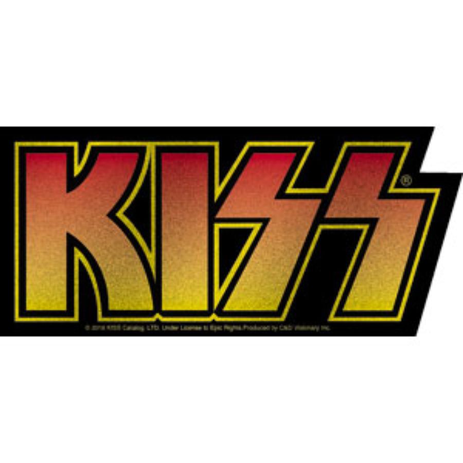 Kiss Logo Vinyl Sticker at Sticker Shoppe