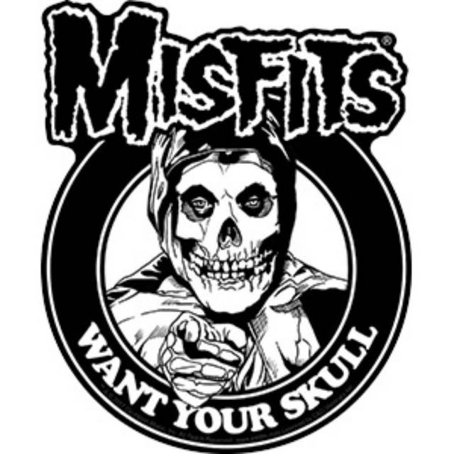 brud bruser Ansættelse The Misfits Want Your Skull - Vinyl Sticker at Sticker Shoppe