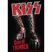 Kiss God Of Thunder - Vinyl Sticker